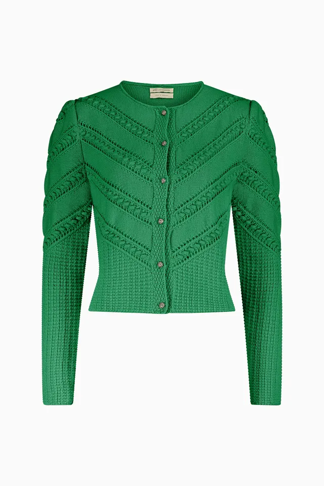 gottseidank-damenstrickjacke-ophelia-kastenform-im-zopfmuster image 1