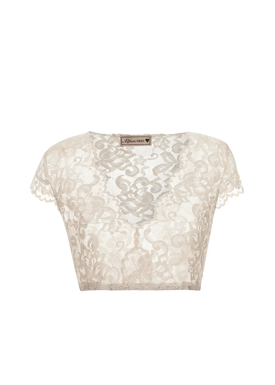 alpenherz-bluse-anna-dirndlbluse-beige-spitze-kurzarm image 1