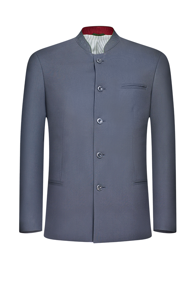 g-ssl-klassische-jacke-mit-ornamentstickerei-stehkragenjacke-wollfresko image 1