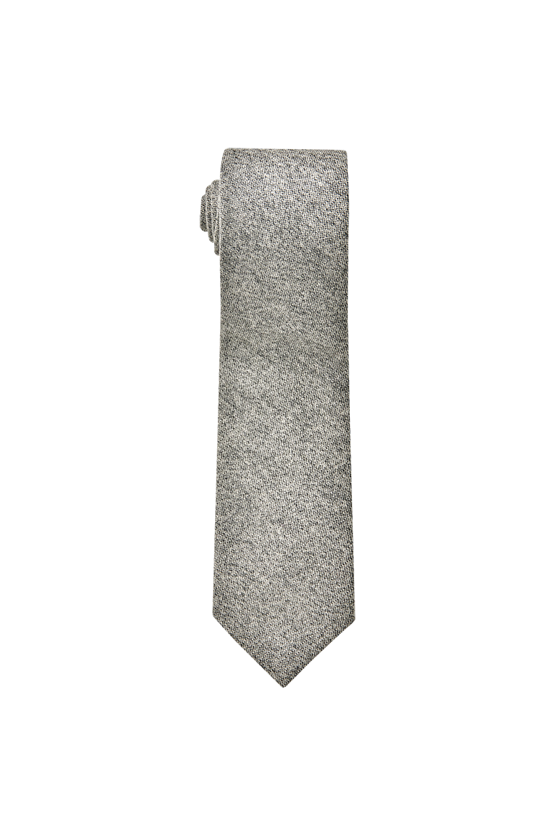 g-ssl-schladminger-krawatte-schmal-aus-loden-grau-schwarz image 2
