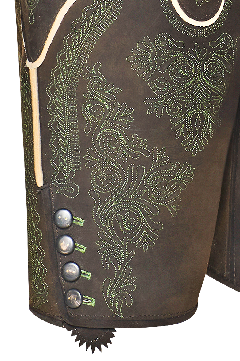 g-ssl-die-9-nahtige-braune-hirschlederhose-mit-reliefstickerei-herren image 6