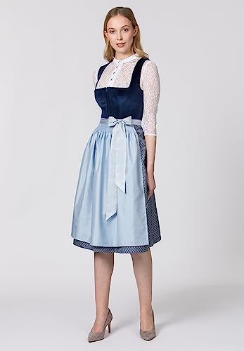 stockerpoint-dirndl-aida-indigo-samt-midi image 8