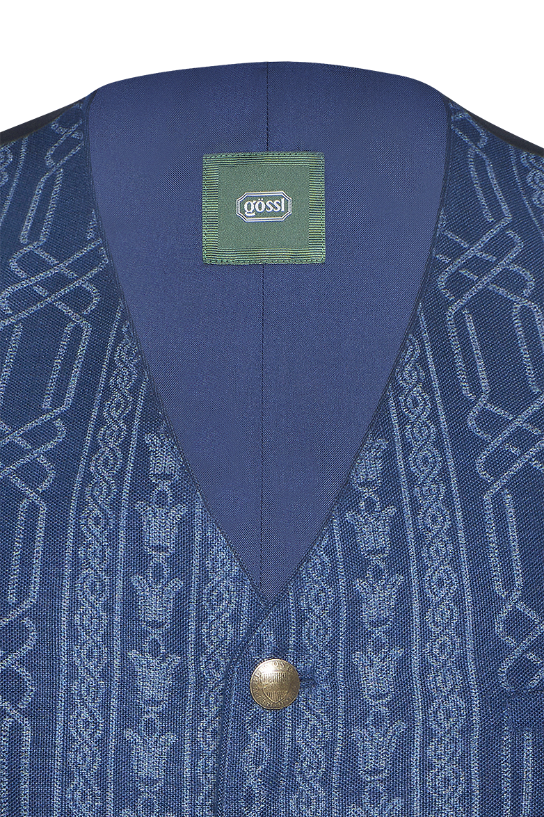 g-ssl-leinengilet-herren-weste-v-ausschnitt-blau image 3