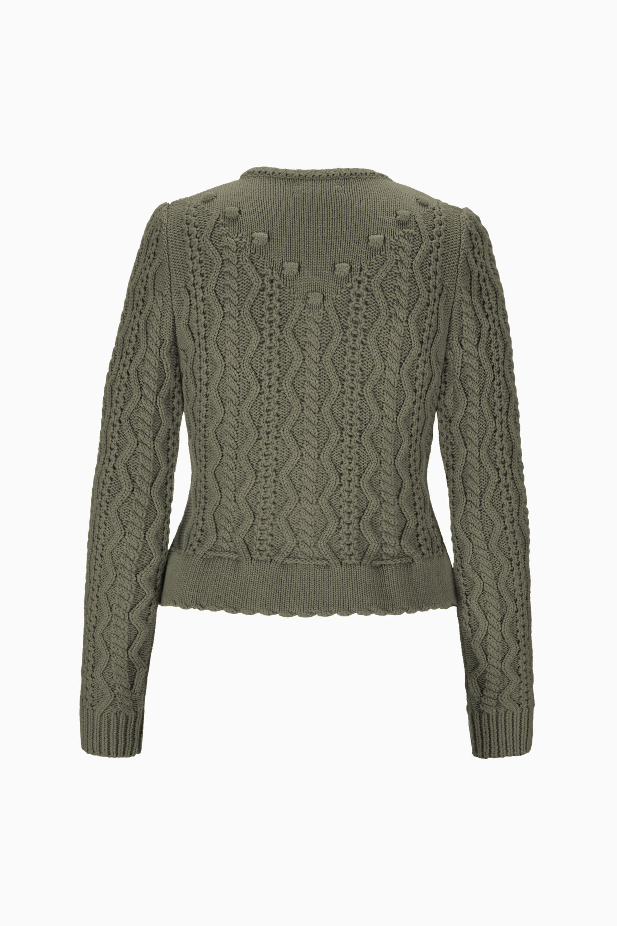 gottseidank-damenstrickjacke-lene-mit-zopfmuster-3 image 2