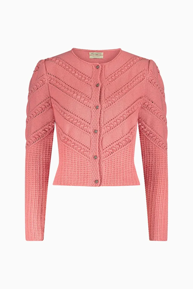 gottseidank-ophelia-damenstrickjacke-kastenform-zopfmuster image 1