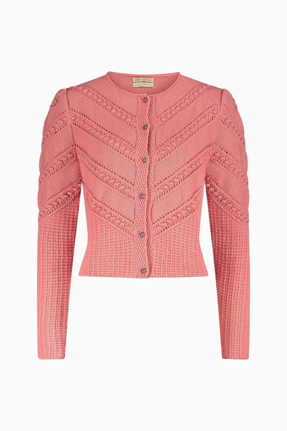 gottseidank-ophelia-damenstrickjacke-kastenform-zopfmuster image 1