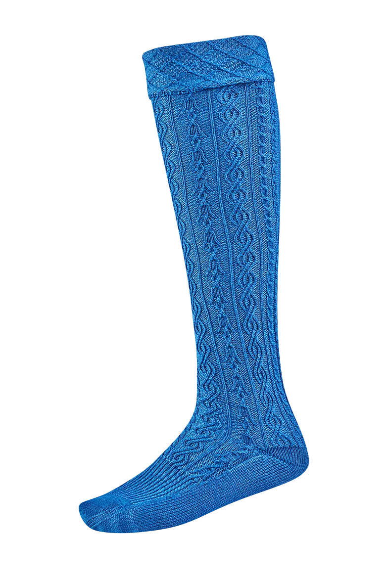 g-ssl-plattierte-blaudruck-stutzen-schurwolle-blau image 1