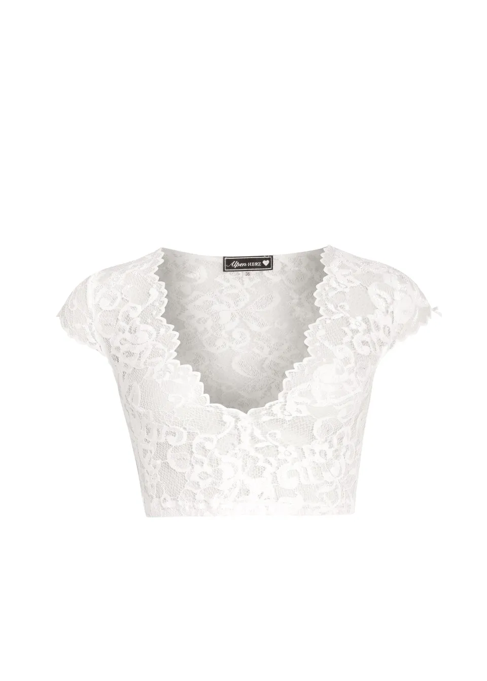 alpenherz-bluse-anna-dirndlbluse-damen-wei-spitze-kurzarm image 1