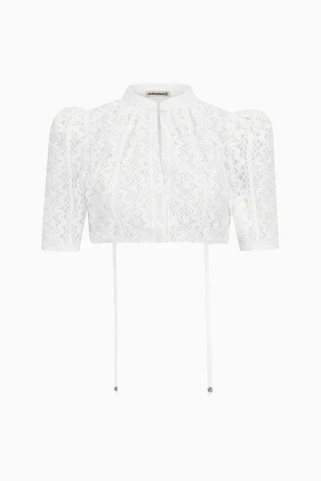gottseidank-dirndlbluse-mava-bluse-mit-stehkragen-und-halblangem-puffarm image 1