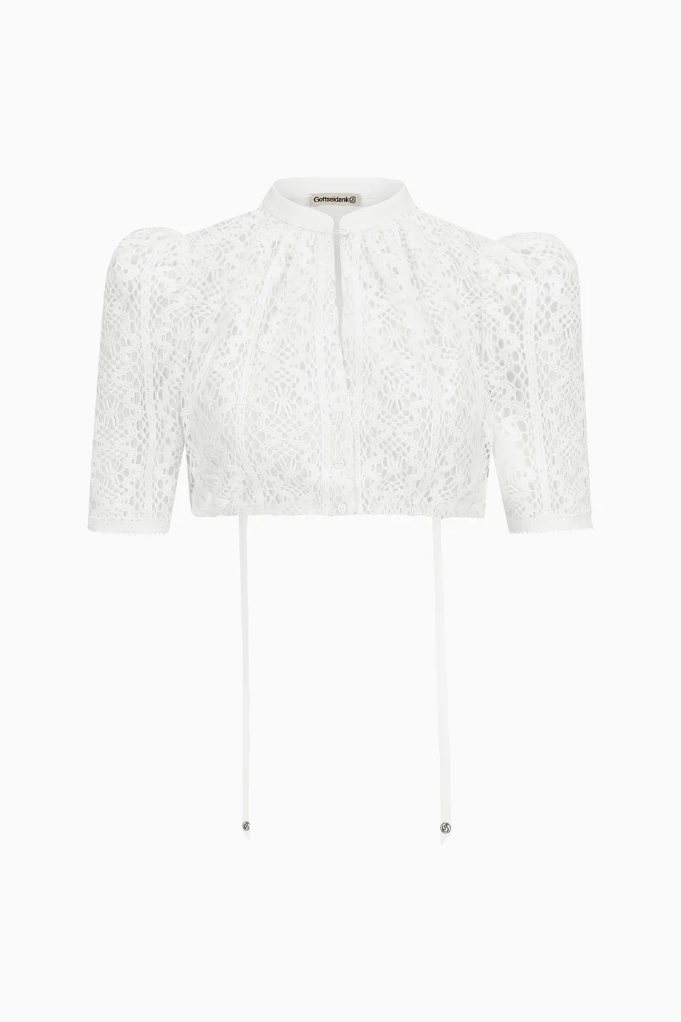 gottseidank-dirndlbluse-mava-bluse-mit-stehkragen-und-halblangem-puffarm image 1
