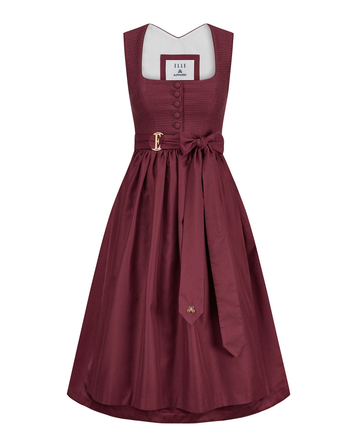 alpenherz-x-elle-dirndl-elle-2026-bordeaux-designer image 2