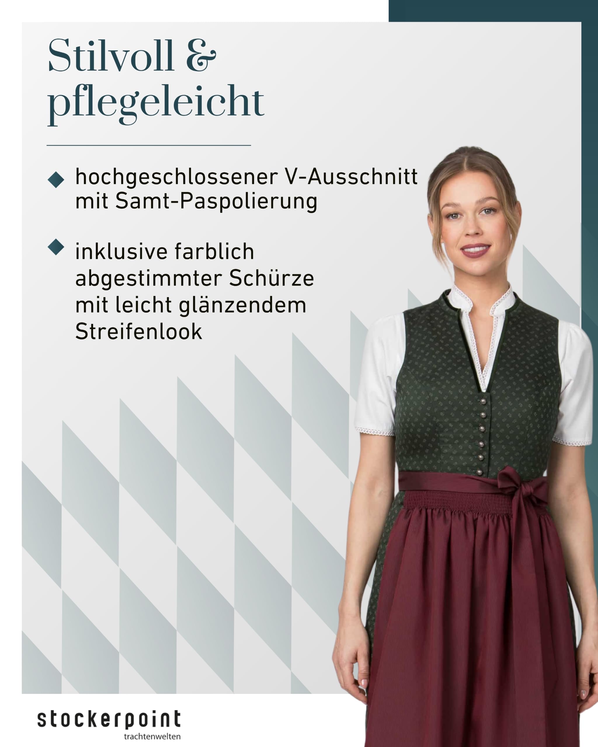 stockerpoint-damen-dirndl-anne-i-gr-32-48-trachten-dirndl image 2