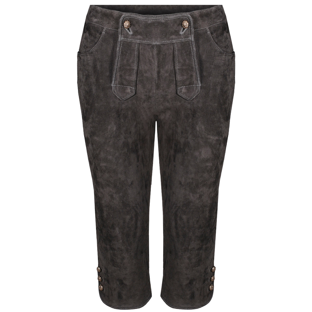alpenherz-lederhose-franzi-schwarz-damen image 1