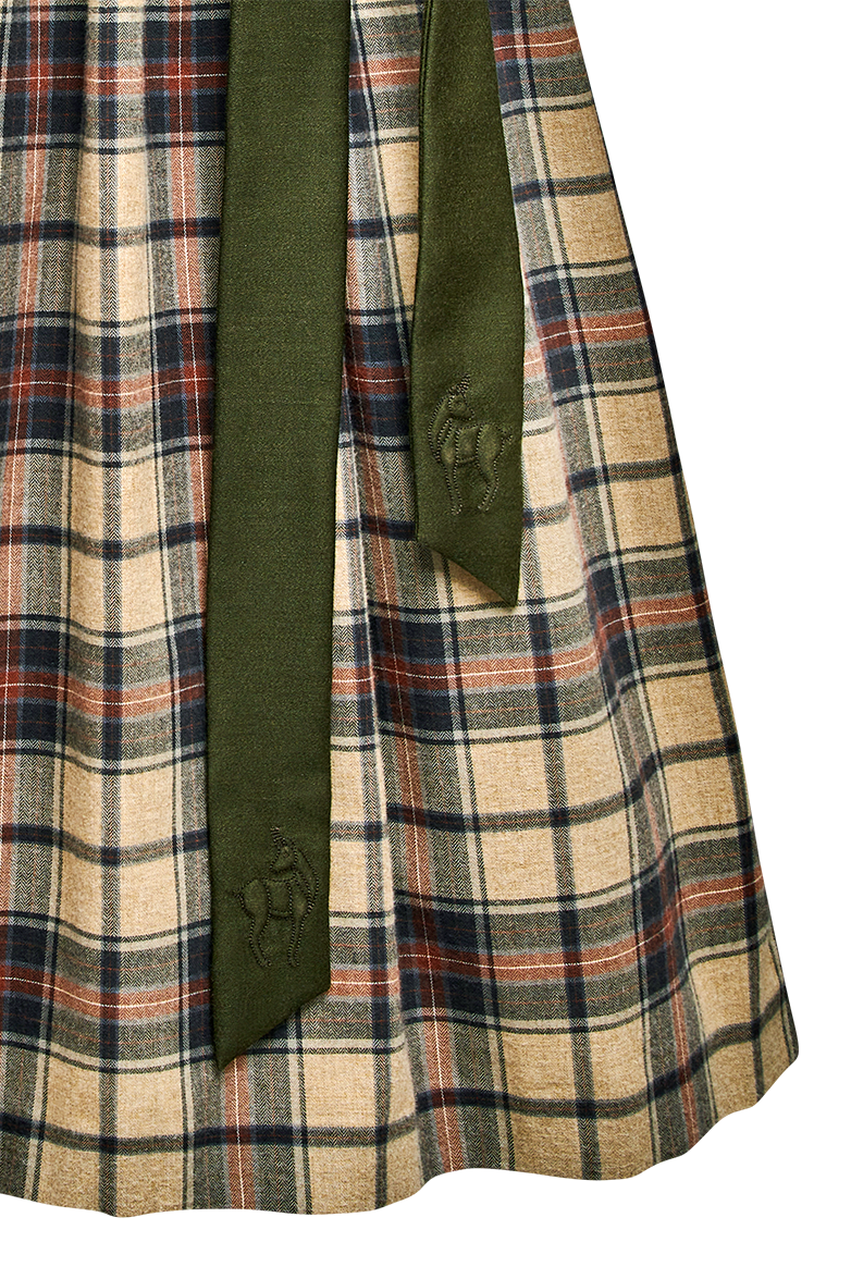 g-ssl-jagd-sch-rze-klassik-karo-damen-natur-70-cm image 3