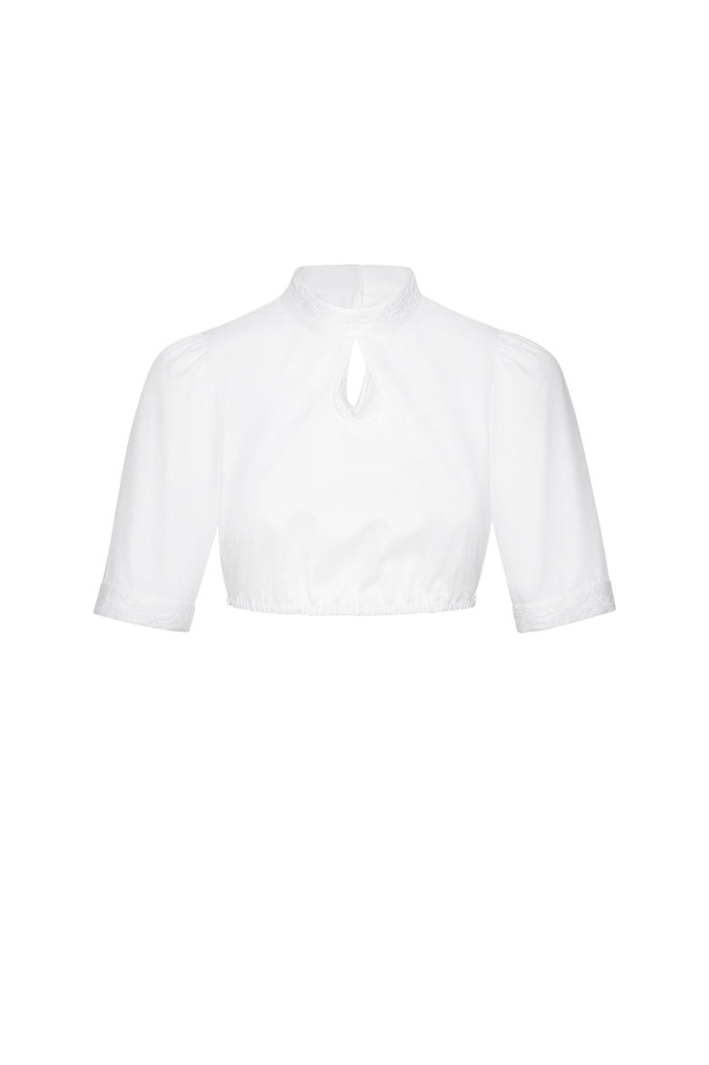 g-ssl-einzigartig-dirndlbluse-baumwoll-satin-tropfenausschnitt image 1