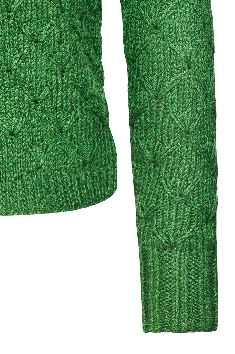 g-ssl-handstrickjacke-damen-gr-n-tailliert image 6