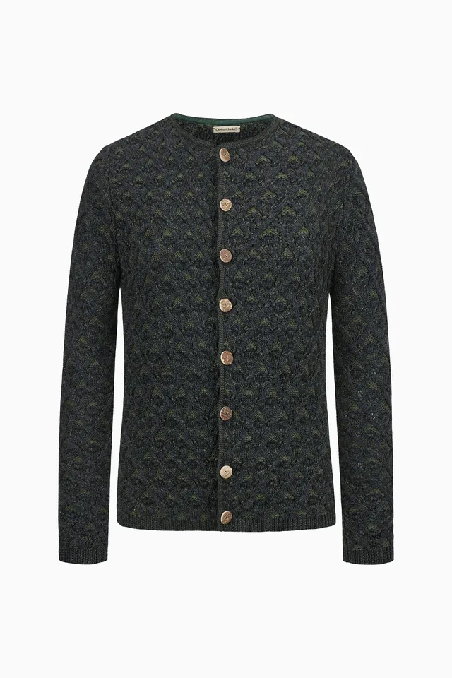 gottseidank-herrenstrickjacke-simon-zopfmuster image 1