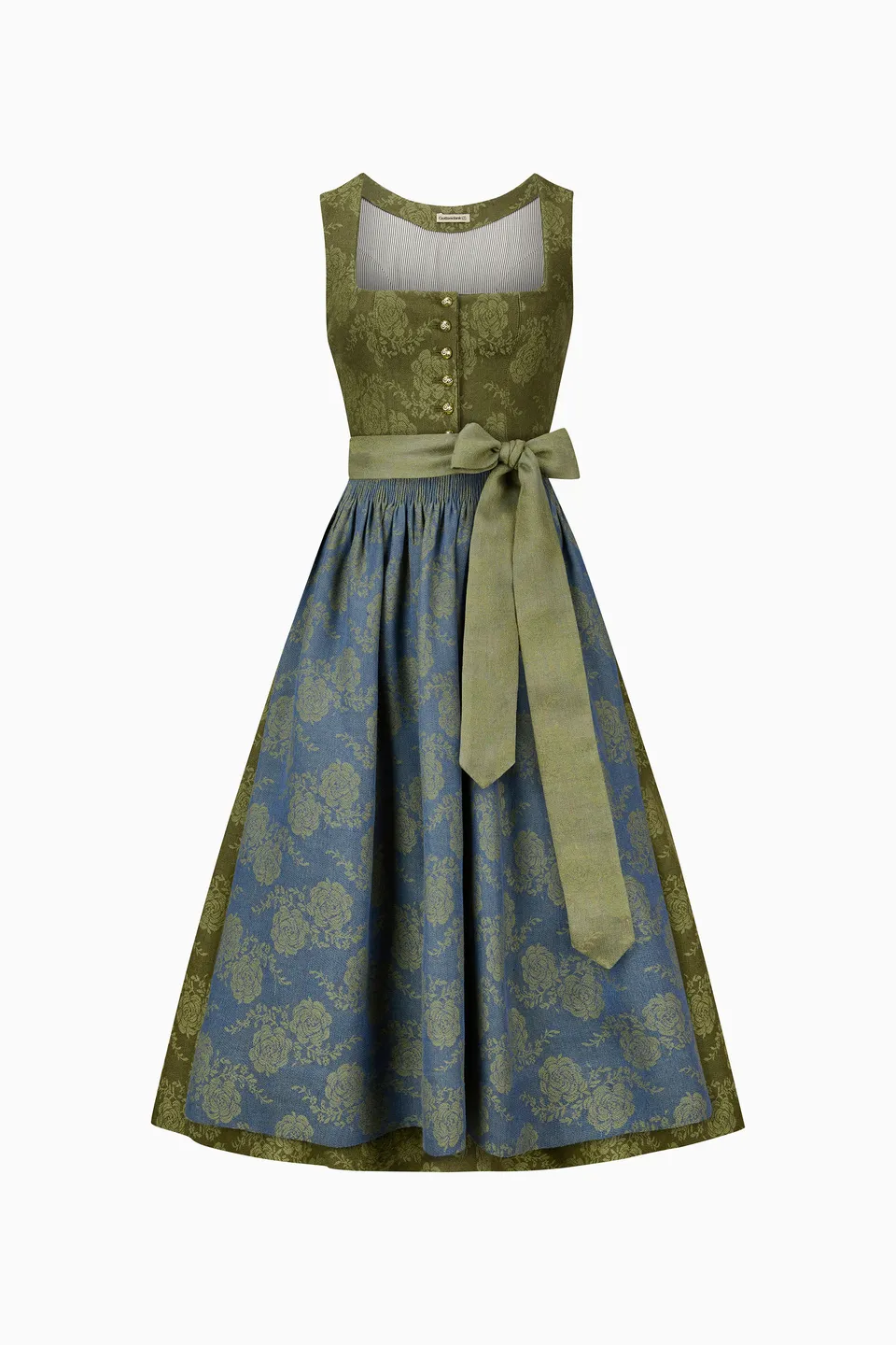 gottseidank-dirndl-babette-dirndl-mit-geradem-ausschnitt-und-faltenrock image 1