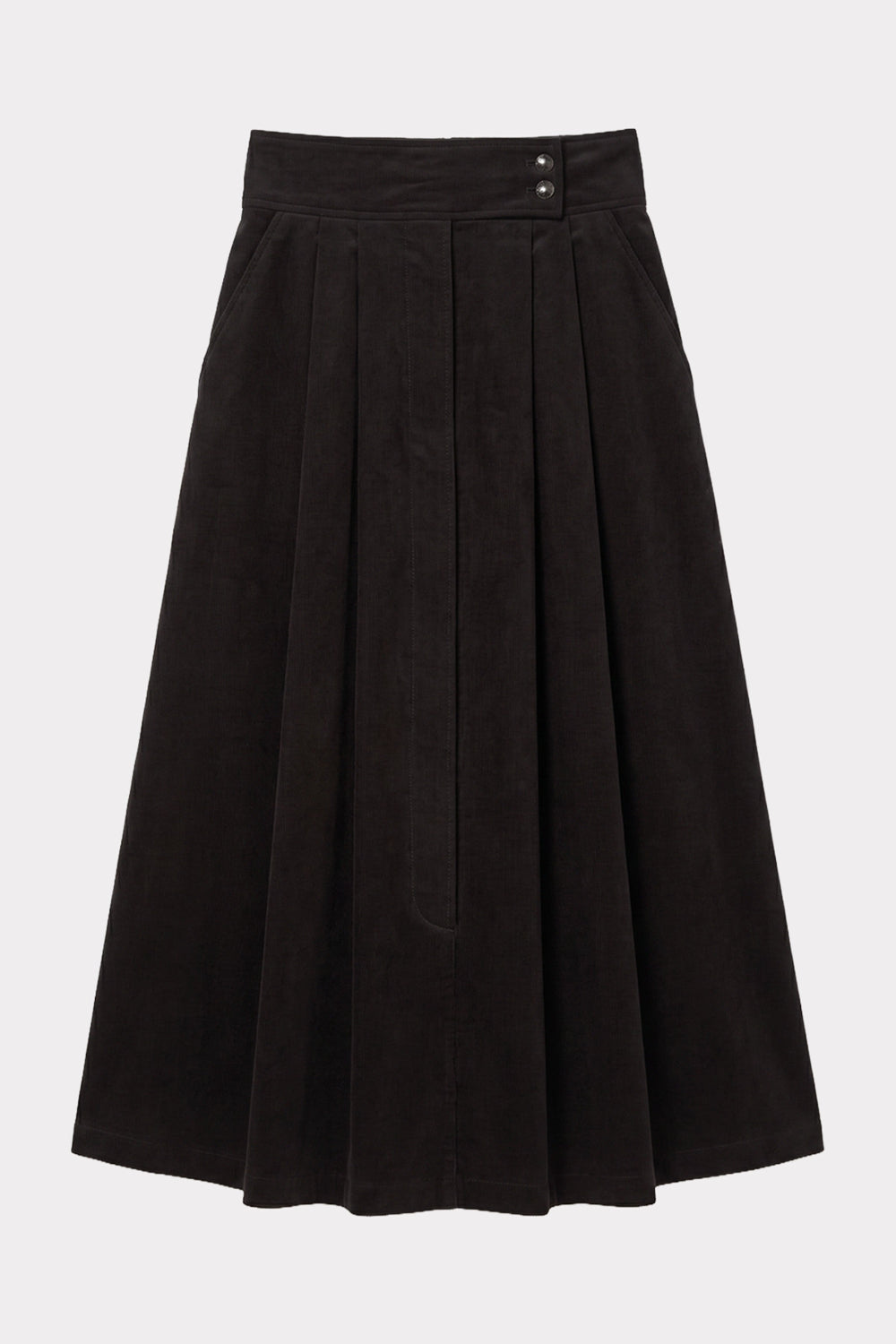 felicitas-damen-rock-rada-baumwoll-feincord-84-cm-falten image 1