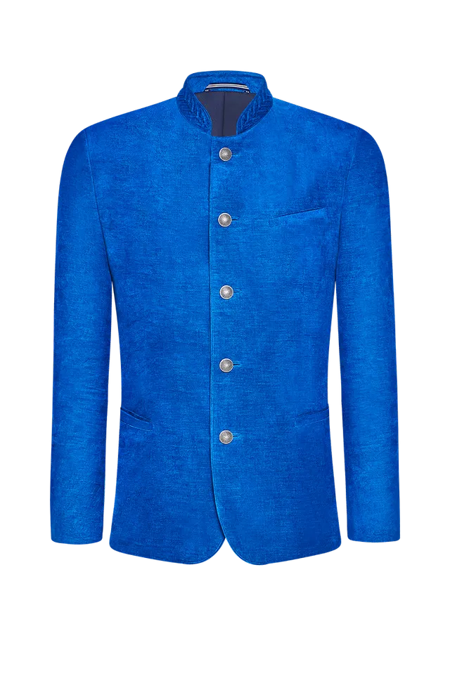 g-ssl-blaudruck-jacke-herren-blau image 1