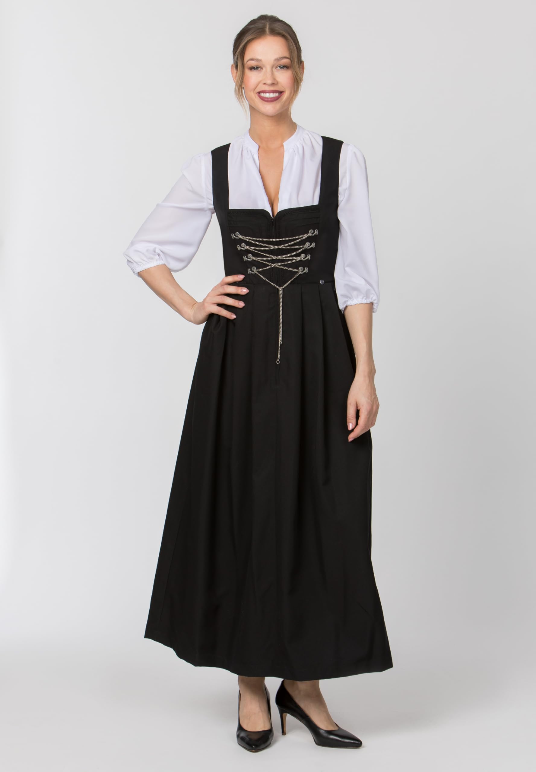 stockerpoint-amber-maxi-dirndl-damen-schwarz-ohne-sch-rze image 2