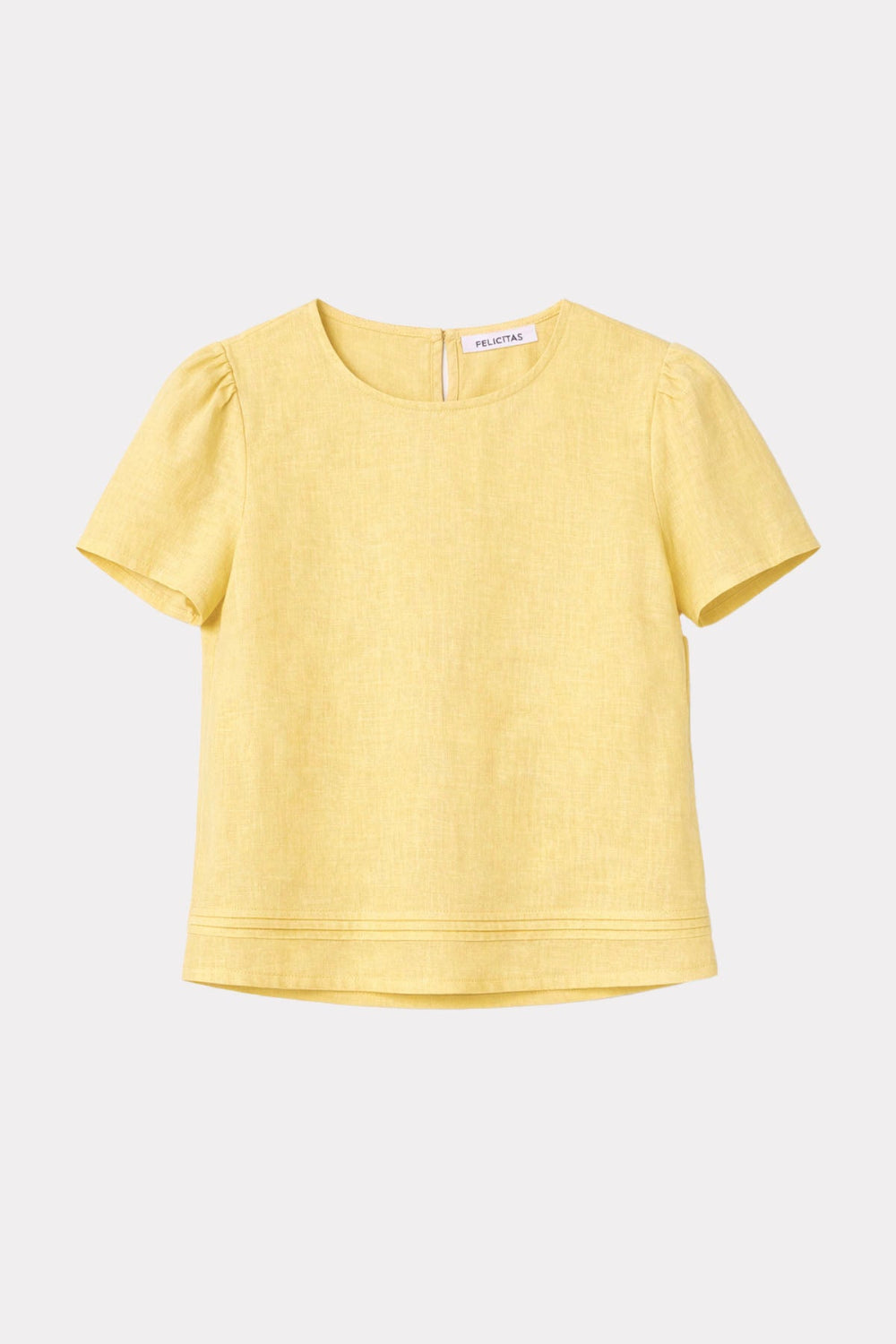 felicitas-damen-bluse-bena-kurzarm-aus-leinen-baumwolle image 1