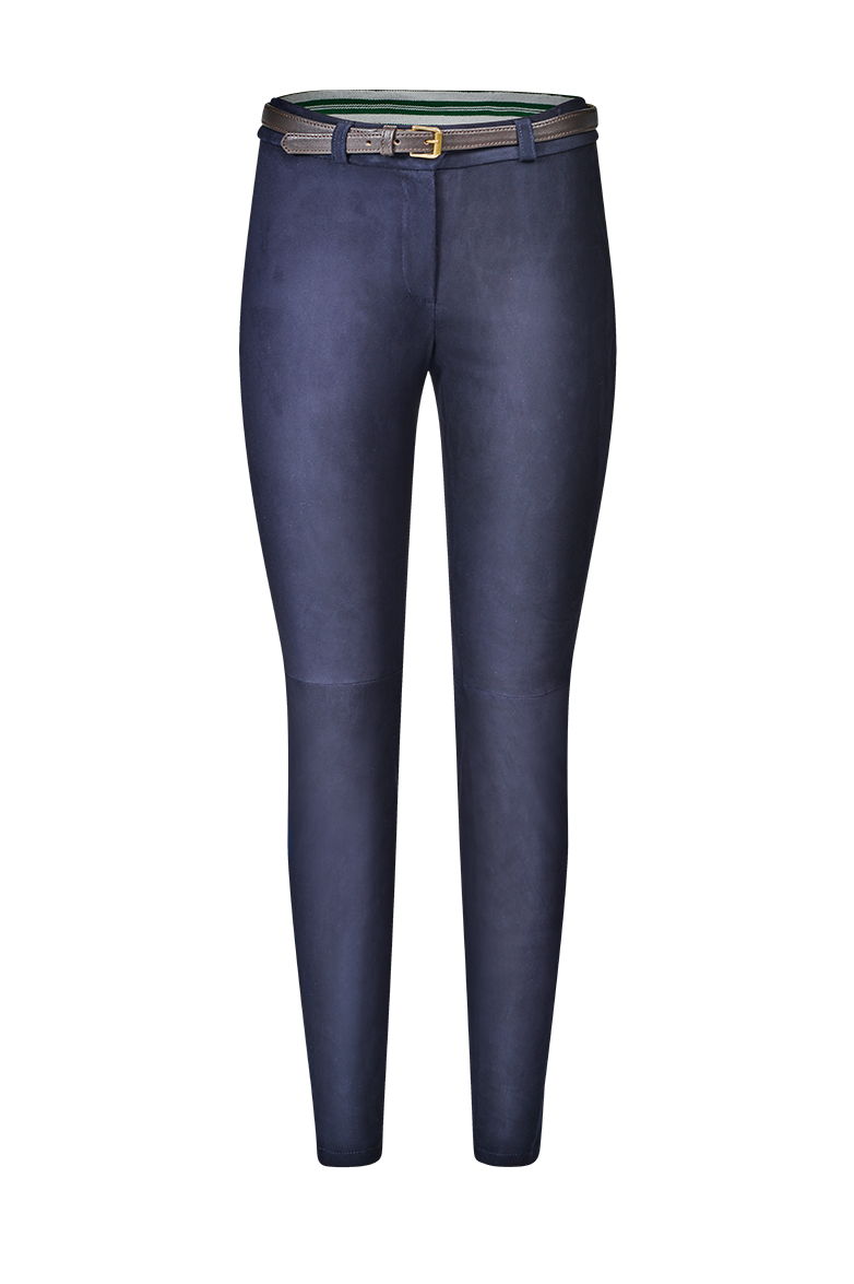 g-ssl-leder-jeans-damen-gr-n-5-pocket-stretch-lammlederhose image 1
