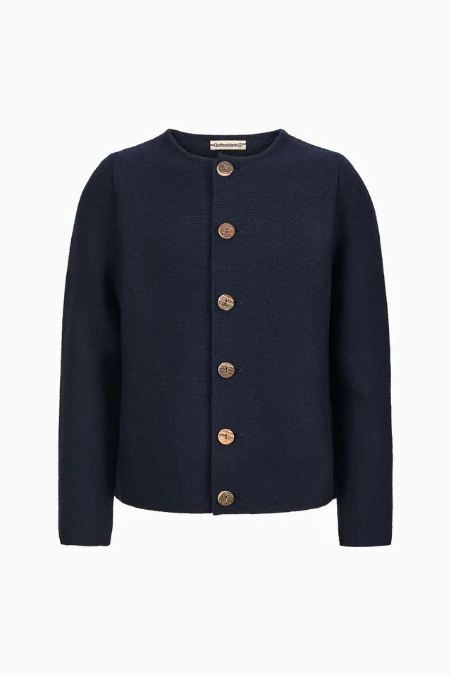 gottseidank-kinderstrickjacke-alex-mit-rundhals image 1
