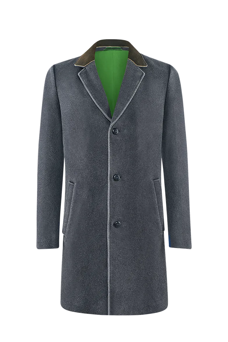 g-ssl-f-r-den-stattlichen-mann-herren-loden-kurzmantel-grau image 1