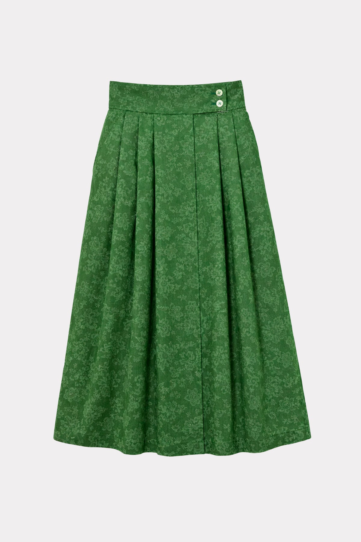 felicitas-rada-damen-rock-baumwolle-schattendruck-mit-taschen image 1