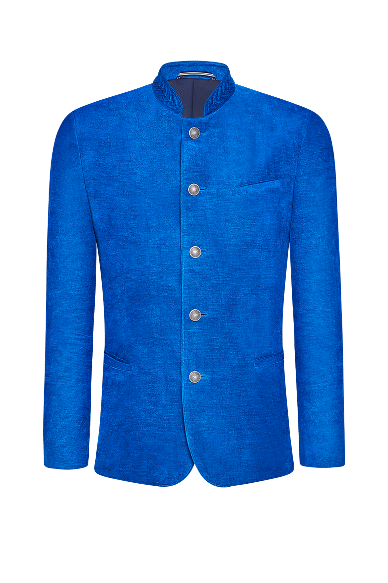 g-ssl-blaudruck-jacke-herren-blau image 1