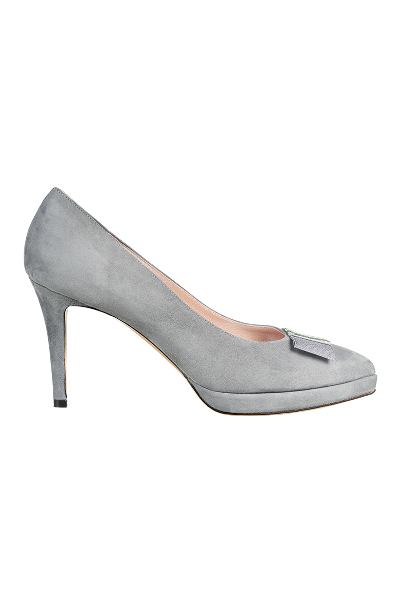 g-ssl-hoch-hinaus-high-heels-gr-n-veloursleder-mit-lampassenschleife image 8