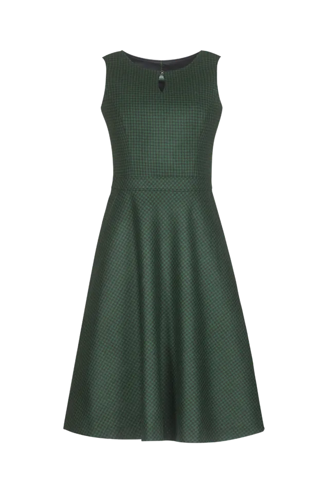g-ssl-lodenkleid-durch-den-bl-tterwald-rosegger-karo-grau-schwarz image 1