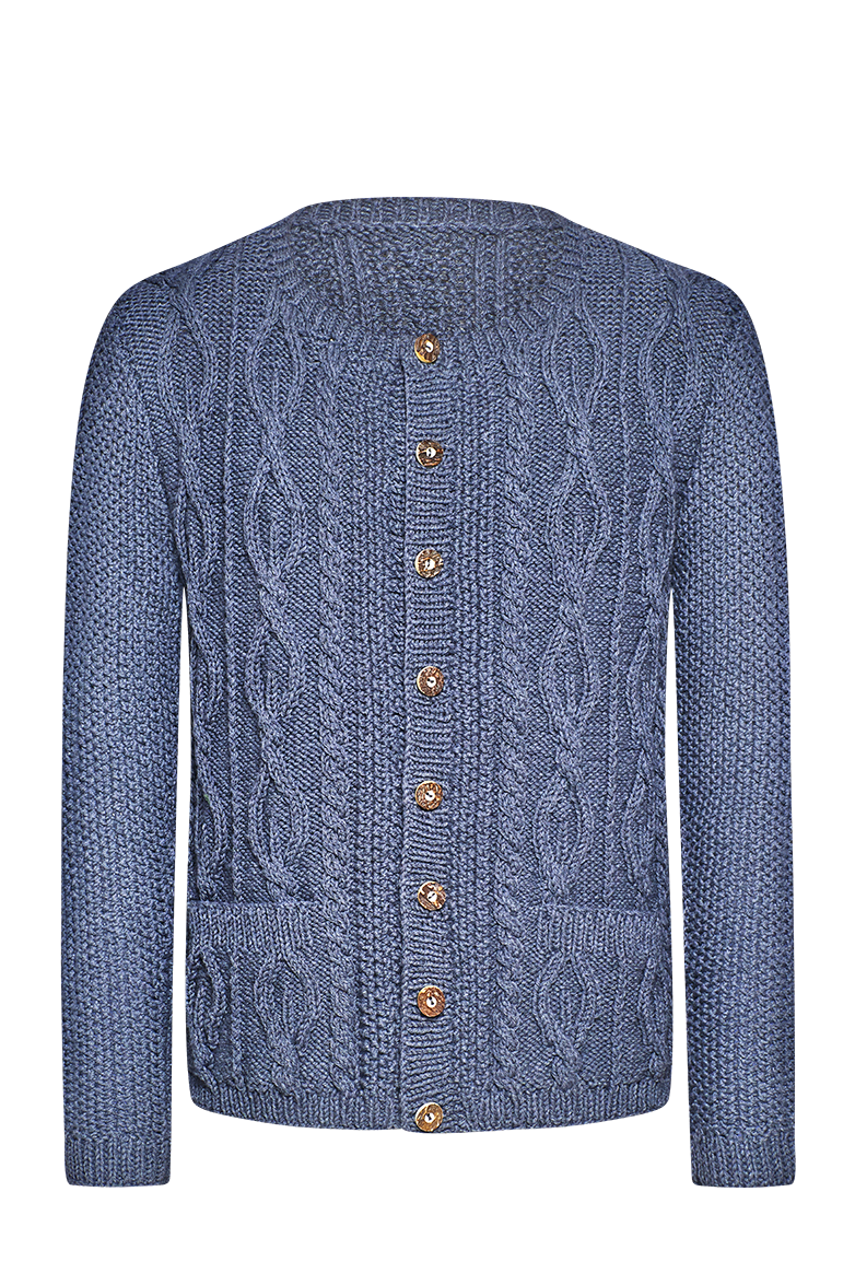 g-ssl-strickjacke-handstrick-schurwolle-grau-herren image 1