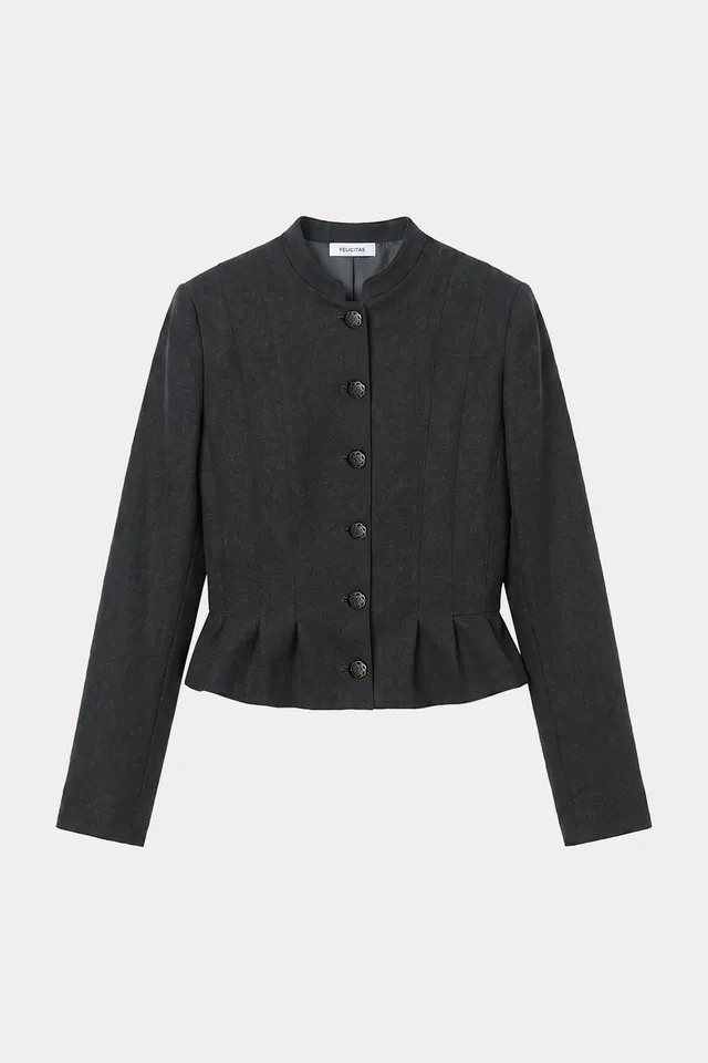 felicitas-damen-jacke-jadelyn-baumwolljacke-mit-stehkragen image 1