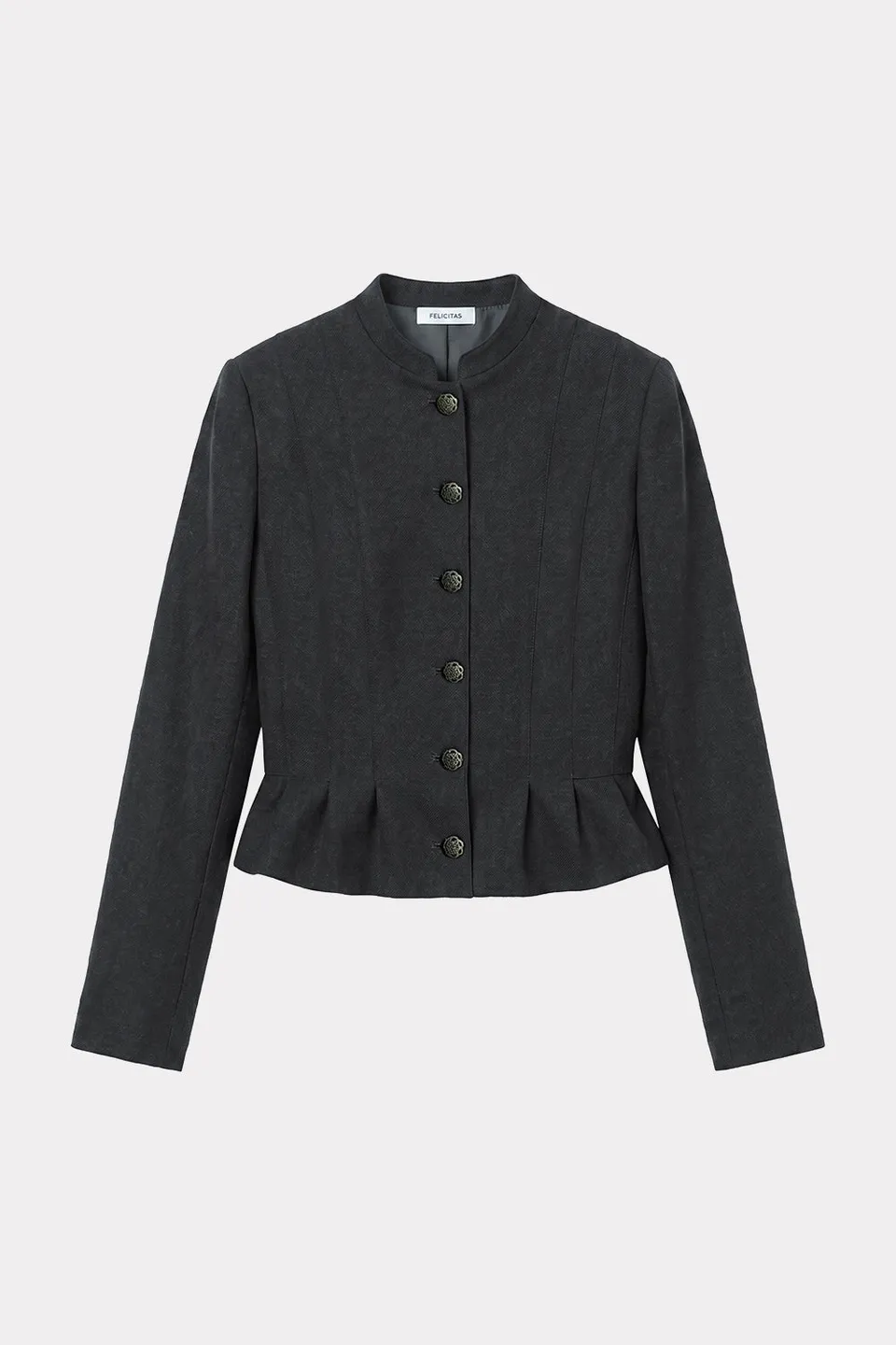 felicitas-damen-jacke-jadelyn-baumwolljacke-mit-stehkragen image 1