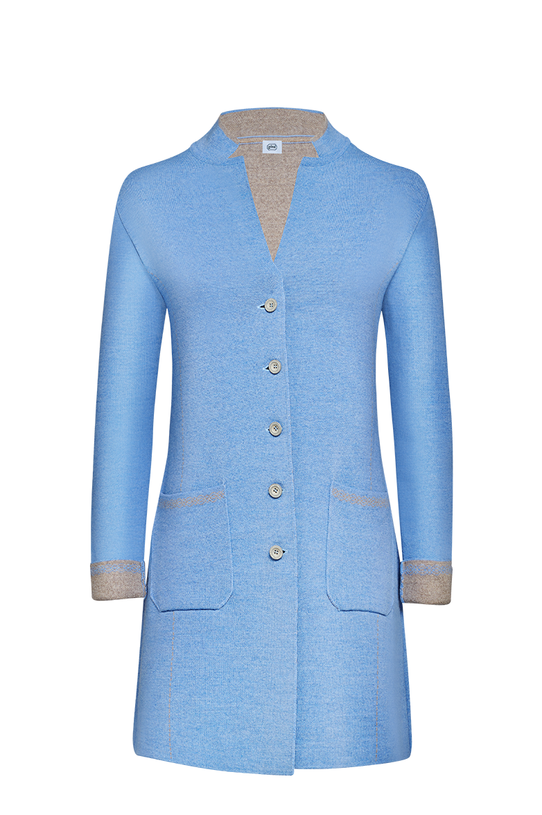 g-ssl-gehrock-in-kontrastfarbe-aus-double-face-strick-blau image 1