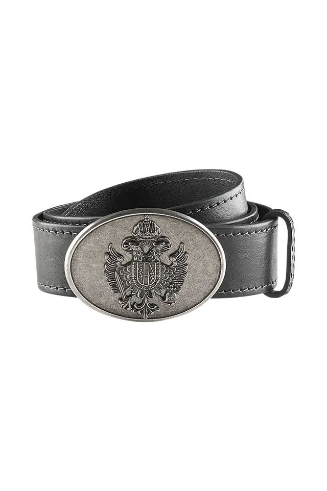 g-ssl-g-rtel-stolzer-adler-rindsleder-grau-schwarz image 1