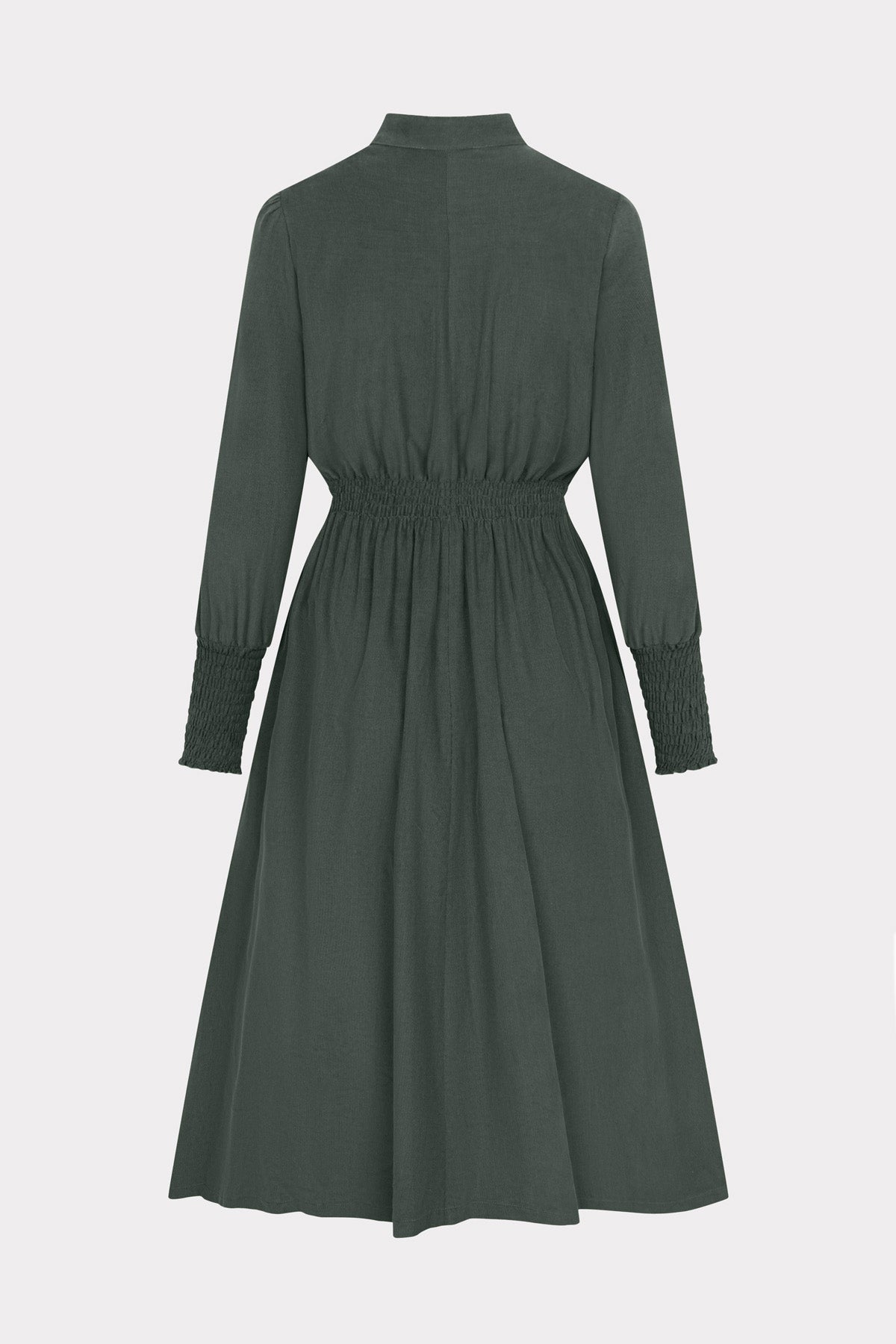 felicitas-kaylie-damen-flanellkleid-mit-smok-und-taschen image 2