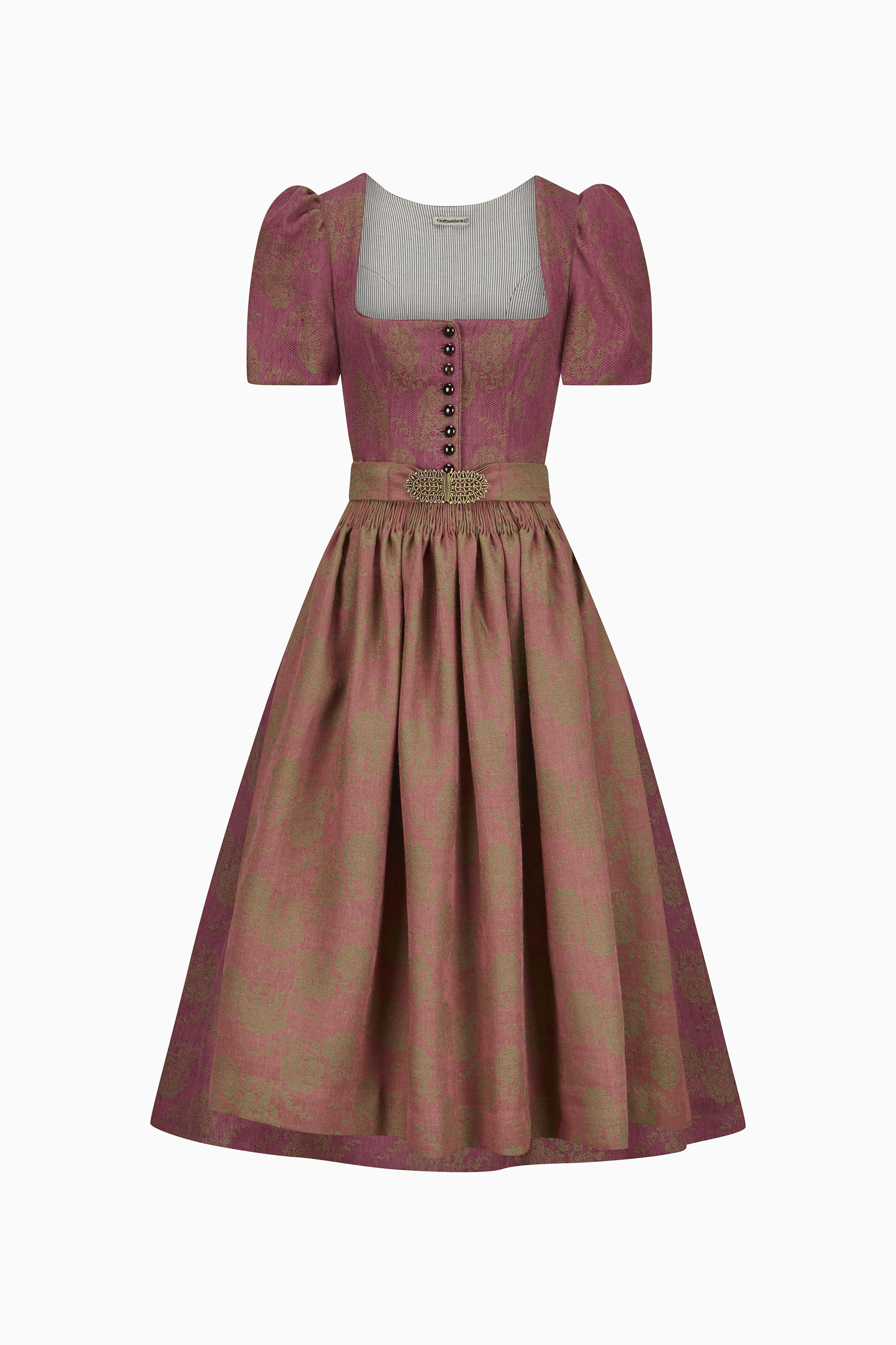 gottseidank-dirndl-laura-dirndl-mit-geradem-ausschnitt-und-kurzem-ballon-rmel image 5