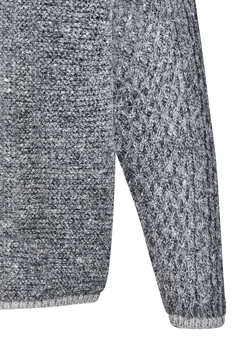 g-ssl-strickjacke-ganz-der-papa-kinder-grau-schwarz image 6