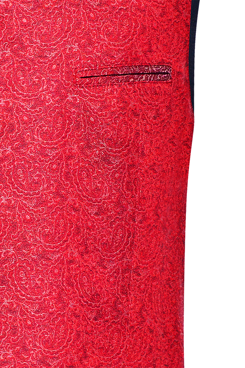 g-ssl-gilet-lichtspiele-herren-jacquardseide-rot image 5