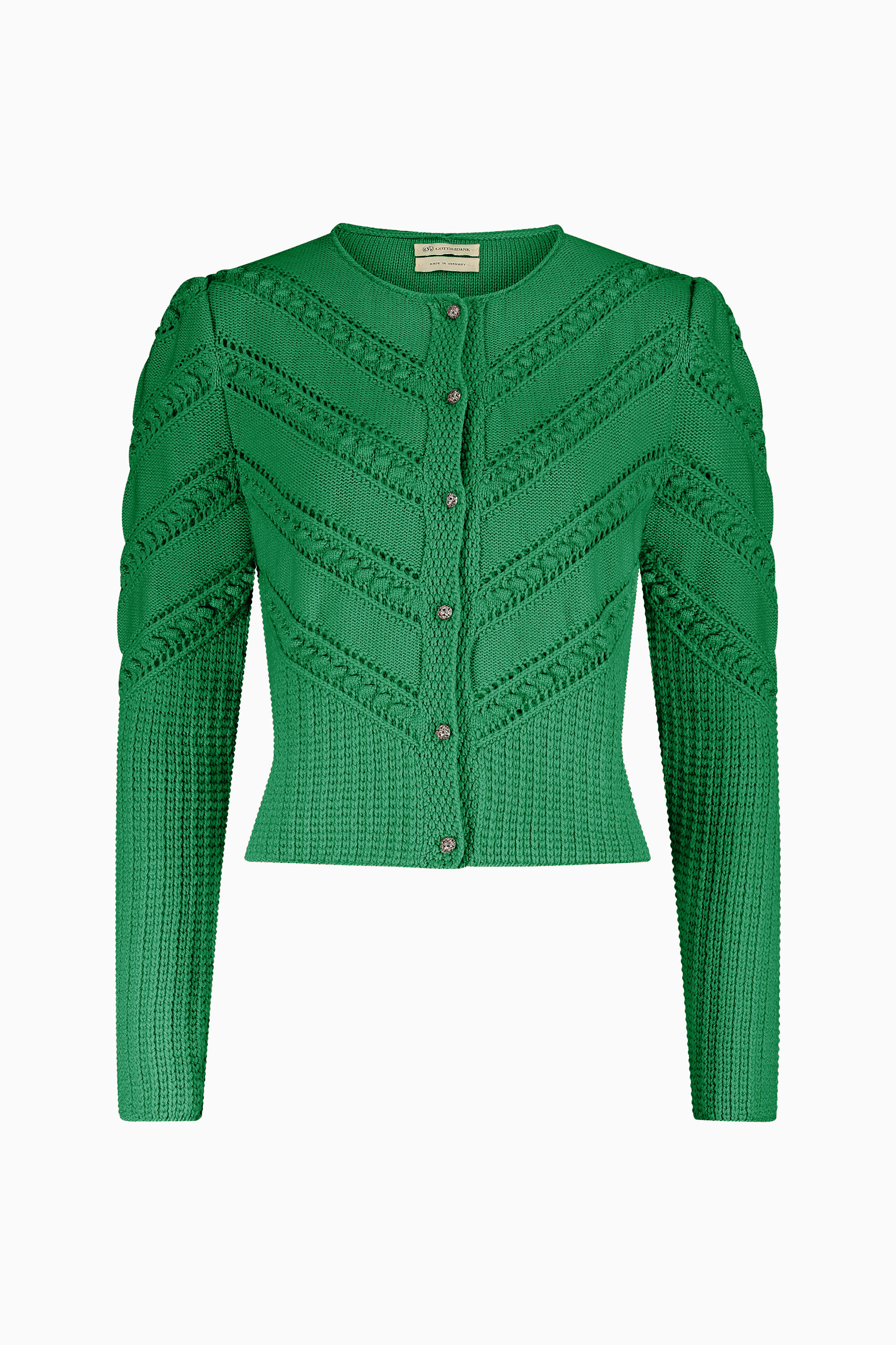 gottseidank-damenstrickjacke-ophelia-kastenform-im-zopfmuster image 1