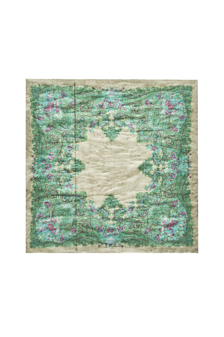 g-ssl-bandana-tuch-leinen-grau-schwarz image 2