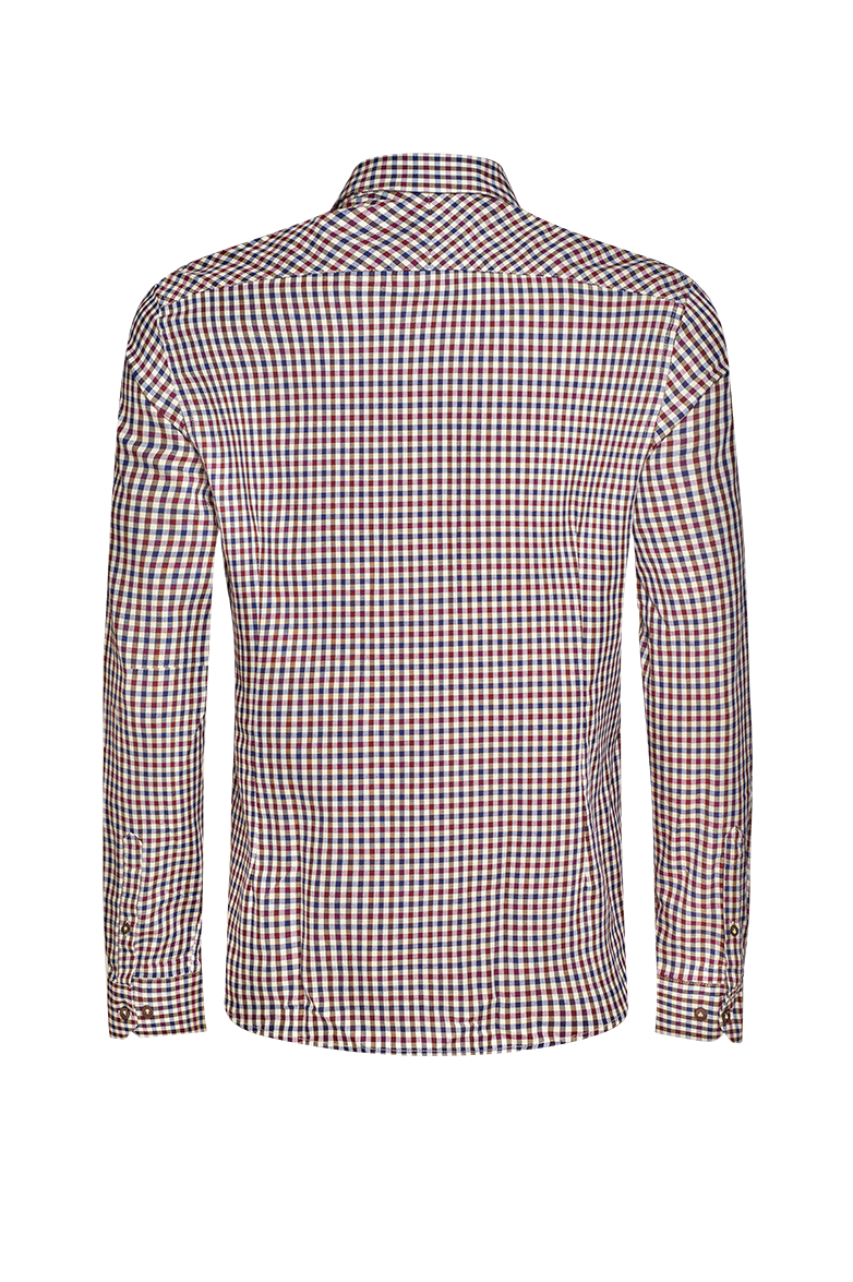 g-ssl-karo-hemd-herren-trachtenhemd-aus-baumwolle-natur-mit-gamsstickerei image 2