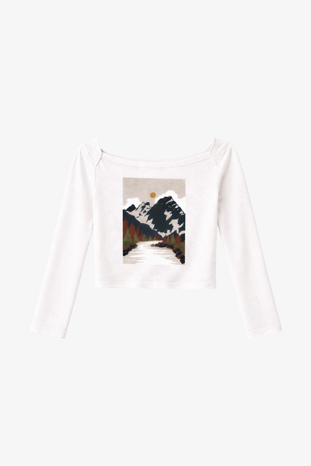 felicitas-damen-t-shirt-loni-bio-baumwolle-bergmotiv image 1