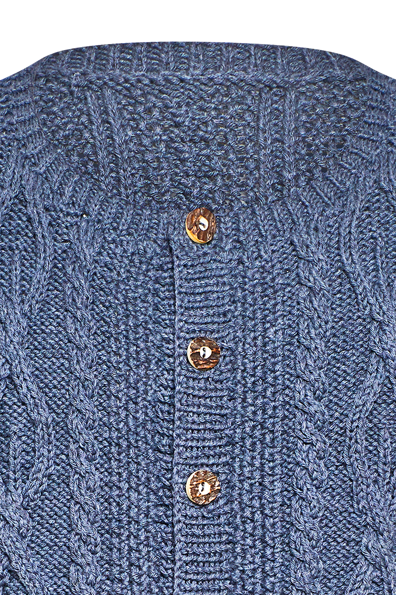 g-ssl-strickjacke-handstrick-schurwolle-grau-herren image 3