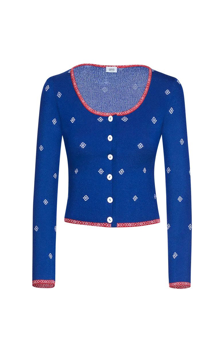 g-ssl-kurze-dirndl-jacke-schurwolle-jacquard-blau image 1