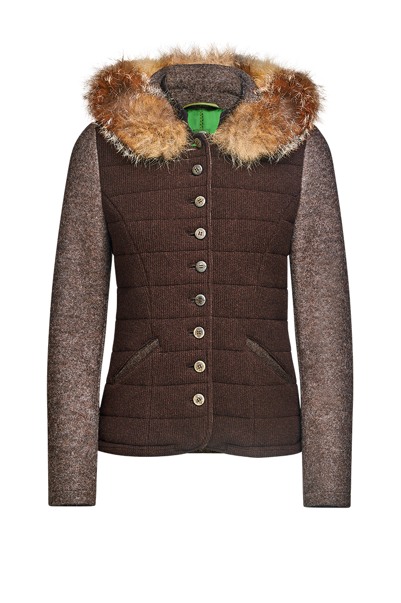 g-ssl-stepp-strickjacke-damen-braun-walk-loden-und-fuchs image 1