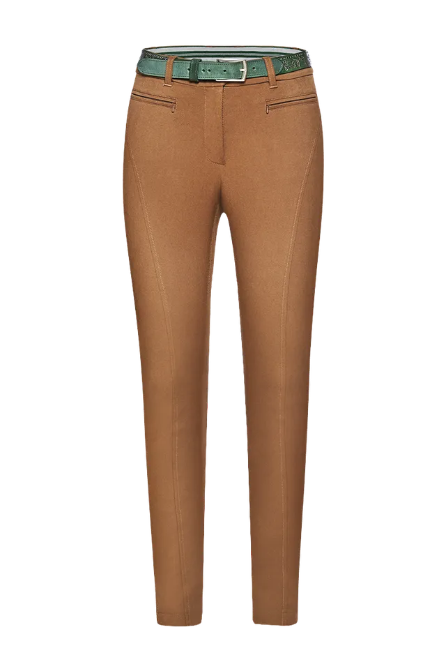 g-ssl-stiefelhose-damen-hose-baumwolle-braun-schmal image 1